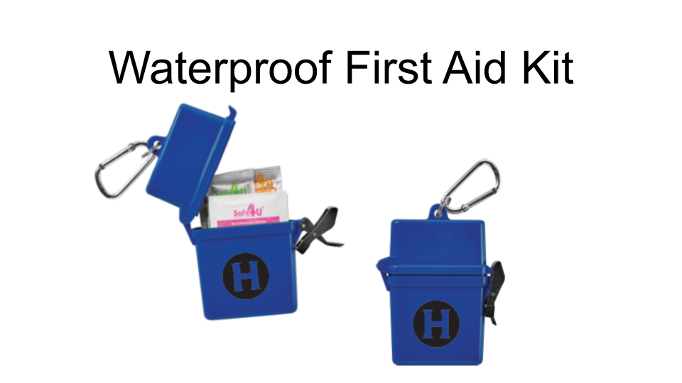 Waterproof First Aid Kit with Cal Poly Humboldt Logo